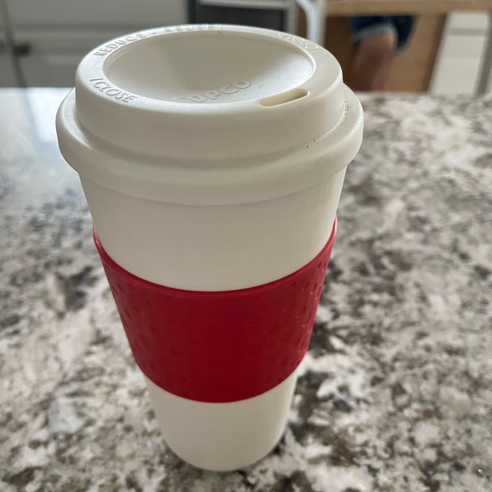 Copco Red BPA Free Insulated Travel Mug 16 Ounce Cup